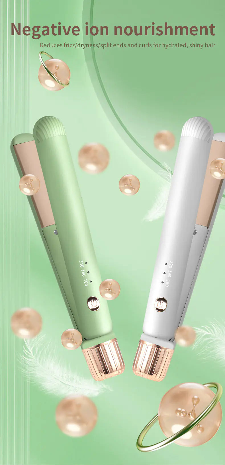 Automatic Curling Iron with Negative Ion Technology